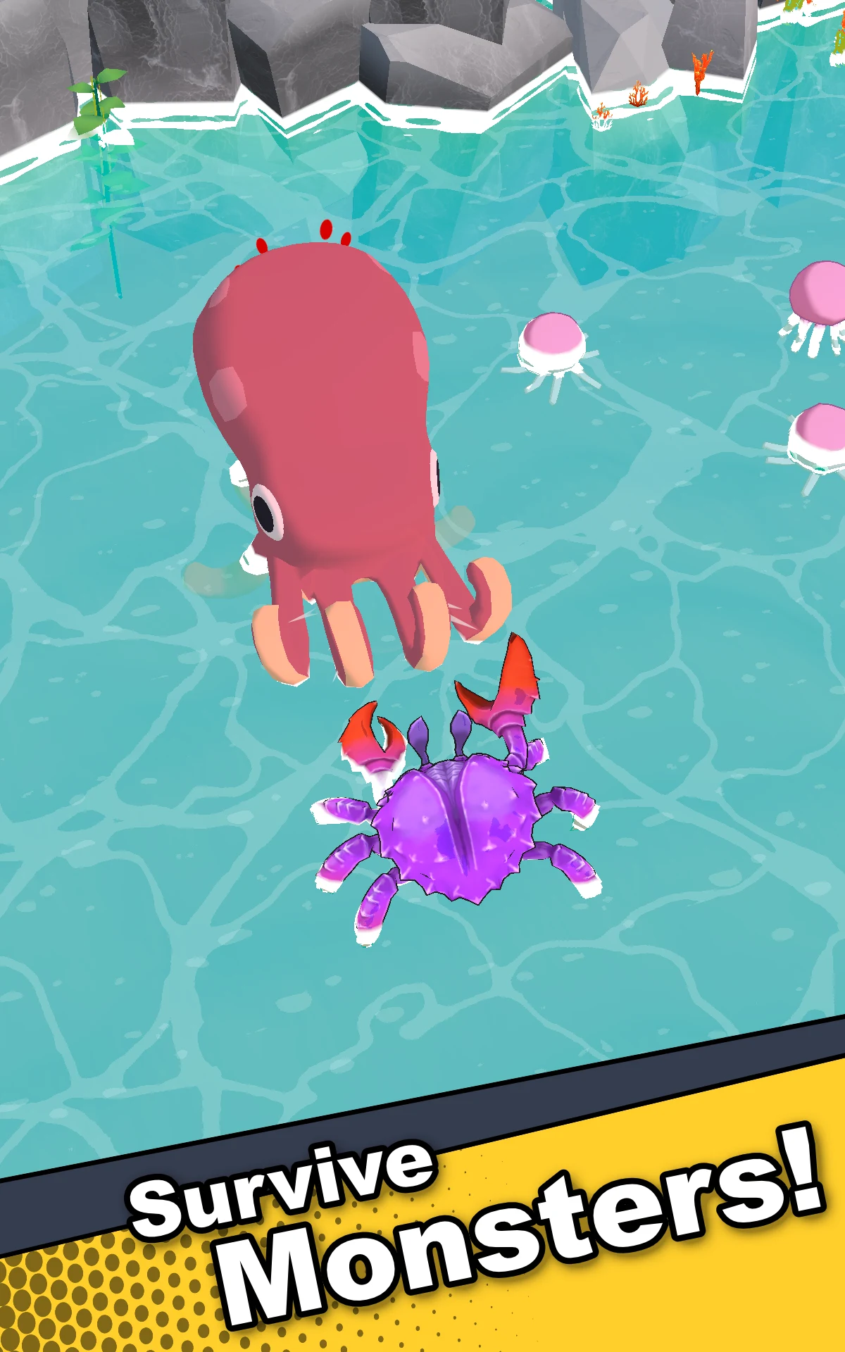 Crab Life: RPG Survival screenshot