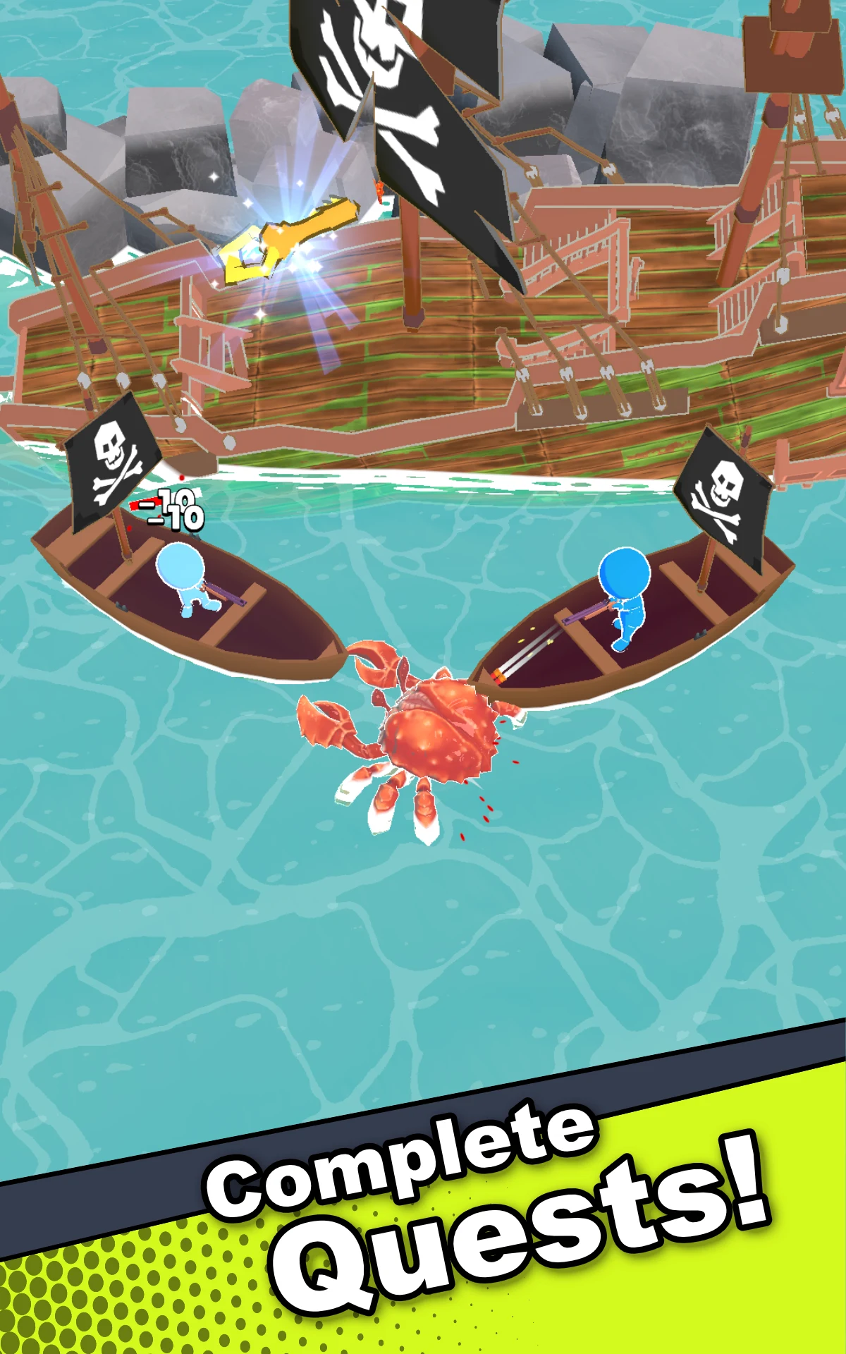 Crab Life: RPG Survival screenshot