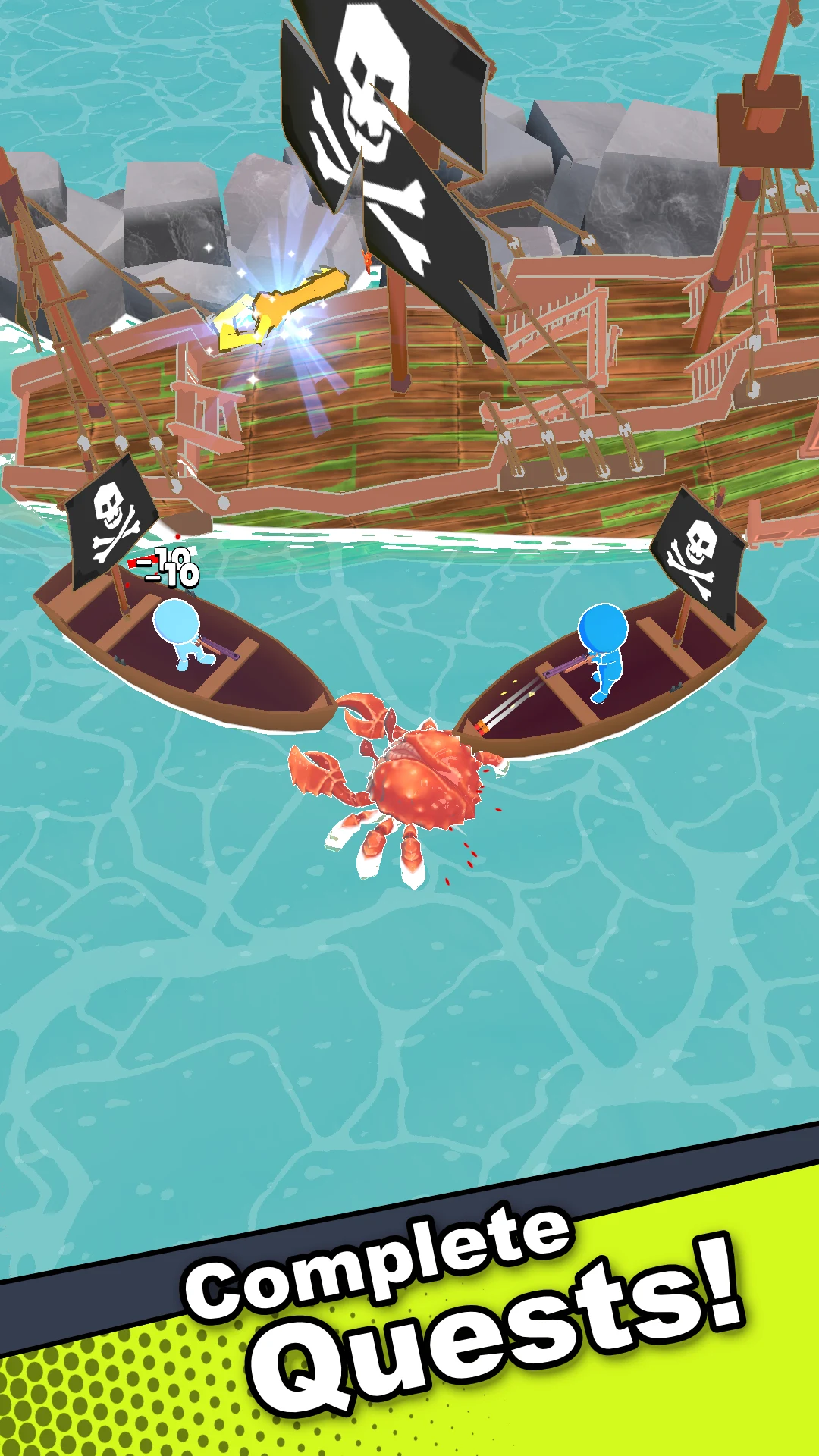 Crab Life: RPG Survival screenshot