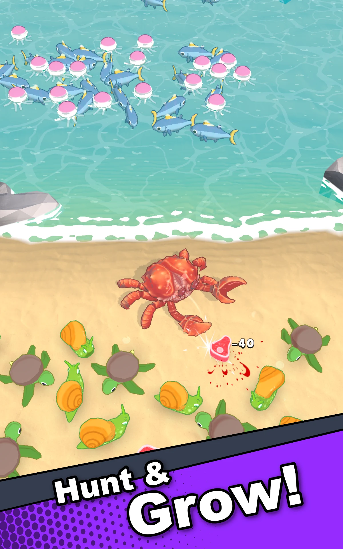 Crab Life: RPG Survival screenshot