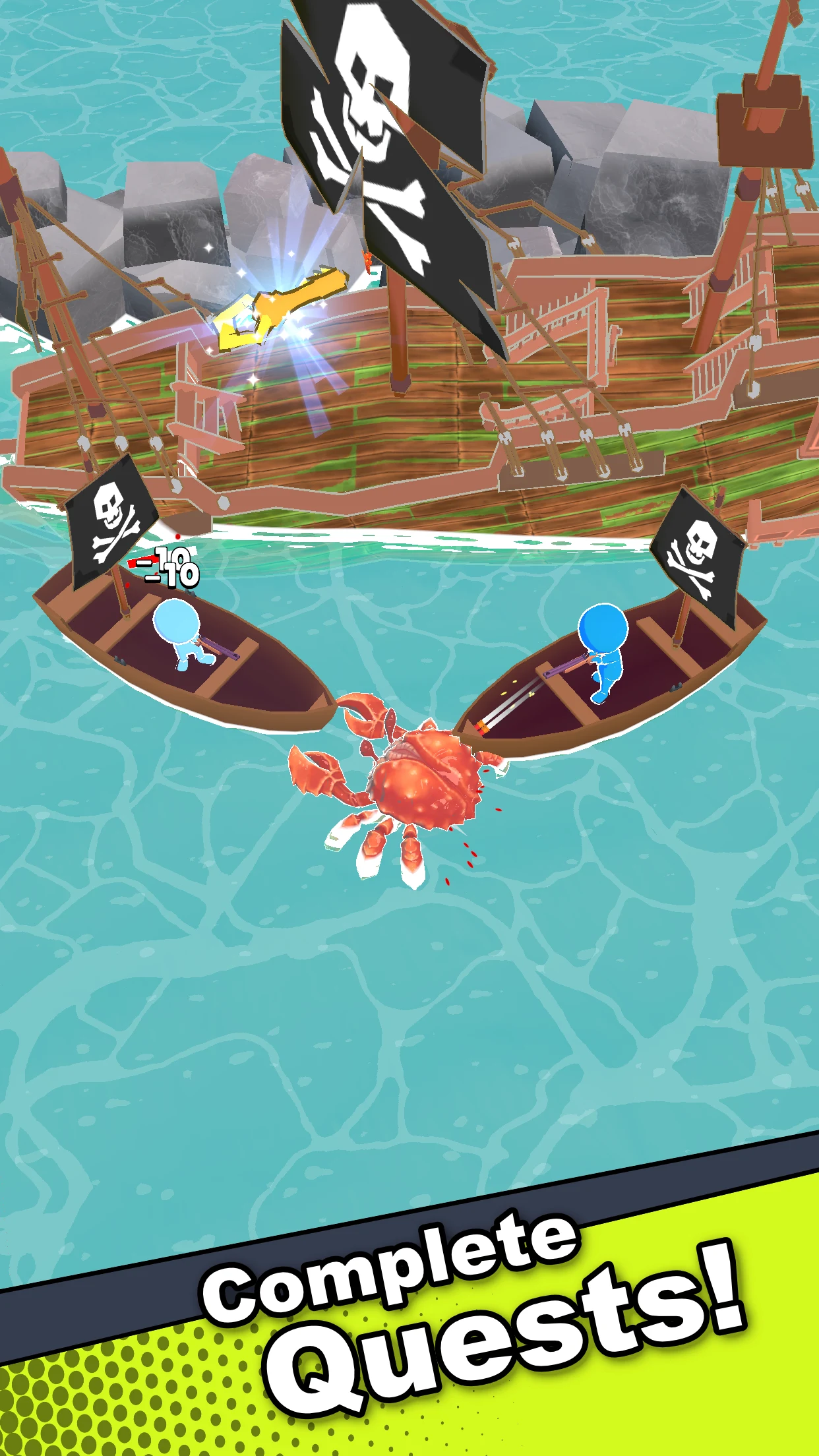 Crab Life: RPG Survival screenshot